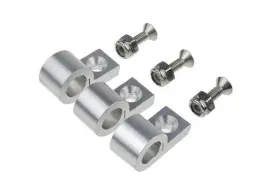 320-14-5 Redhorse Performance 1/4 Inch Polished Aluminum Line Clamps-6pcs/pkg 320-14-5 Redhorse Performance 1/4 Inch Polished Aluminum Line Clamps-6pcs/pkg
