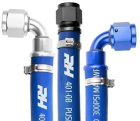 401-08-3 Redhorse Performance Red Horse - 08 401 Series Blue Push Lock Hose 3 Feet