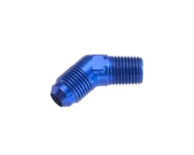 823-12-08-1 Redhorse Performance -12an To 1/2npt Blue 45 Degree Adapter 823-12-08-1 Redhorse Performance -12an To 1/2npt Blue 45 Degree Adapter