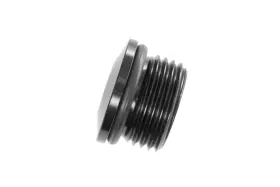 8814-06-2 Redhorse Performance 6an O-ring Port Plug Black Low Profile