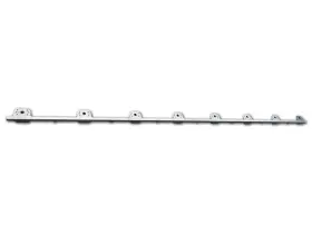17-0048 Rhodes Race Cars - Quarter Turn Fastener Rails 8 Hole Rivet On 5/16 Inch Fasteners