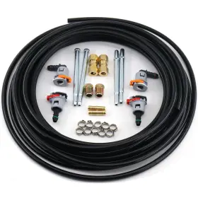 Rjsphh 027685357137 5/16 Fuel Line Repair Kit In 8mm Nylon Inches Black