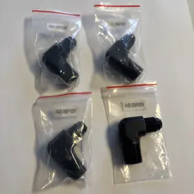 An06-06mp90bk Roadrunner Performance 4ea High-performance 90 Deg Adapter Jic Flare X Npt An06-06mp90bk Roadrunner Performance 4ea High-performance 90 Deg Adapter Jic Flare X Npt