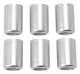 610363 Russell Crimp Collar - Crimp-on 6 An Aluminum Natural Set Of