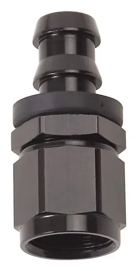 624003 Russell Twist-lok Hose End #4 Str Black