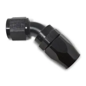 610105 Russell Performance For -8 An Black 45 Degree Full Flow Hose End