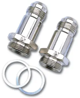 640211 Russell Performance 2-pack Endura Carburetor In 8an M 7/8-20 Inch 2 For Holley
