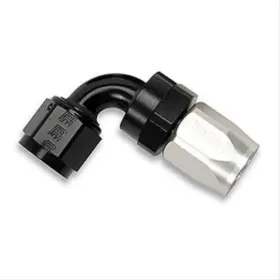 Russell Tlx-rus610183-cl360a70 Full Flow Hose End Performance -10 An Black/silver 90 Degree