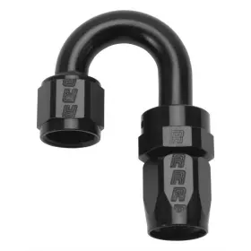 Tlx-rus613505-cl360a70 Russell Performance Full Flow Swivel Hose End -6 An Black 180 Degree