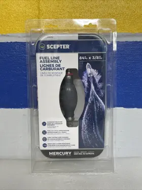 08309 Scepter 8309 Mercury 1998 Or Newer Fuel Line Assembly 3/8 Inch X 7ft Hose New 08309 Scepter 8309 Mercury 1998 Or Newer Fuel Line Assembly 3/8 Inch X 7ft Hose New