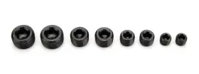 8250bk Specialty Products Company Pipe Plugs Allen Head Black 8pcs