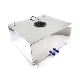 Speedmaster Outlet 840136505570 20 Gallon / 76 Litre Lightweight Polished Aluminum Fuel Cell With Sender