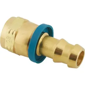 1061231 Speedway Motors Straight Socketless Reuseable Push-on Hose End For -4 An Fitting
