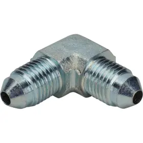 6172500 Speedway Motors Single Zinc Plated Steel 90 Degree Bend -3 An Fitting Elbow