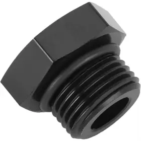 61760281 Speedway Motors Hex Head -8 An Orb Plug O-ring Seal Port Fitting Black