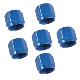 6176056 Speedway Motors Aluminum Tube Nut Coupler An4 1/4 Inch