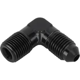 61760791 Speedway Motors Black 90 Degree -3 An Flare To 1/8 Inch Npt Pipe Adapter Fitting 61760791 Speedway Motors Black 90 Degree -3 An Flare To 1/8 Inch Npt Pipe Adapter Fitting