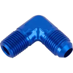 Speedway Motors 6176082 90 Degree Flare Adaptor An6 To 1/4 Inch Npt
