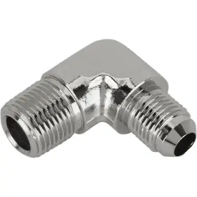 61760840 Speedway Motors 90 -6 An Flare To 3/8 Inch Npt Pipe Adapter Fitting