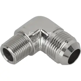 Speedway Motors 61760900 90 -12 An Flare To 1/2 Inch Npt Pipe Adapter Fitting