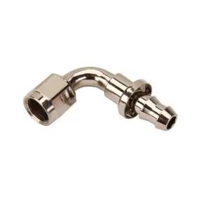 6201532 Speedway Motors 90 Degree Socketless Push-on Hose End Nickel -6 An