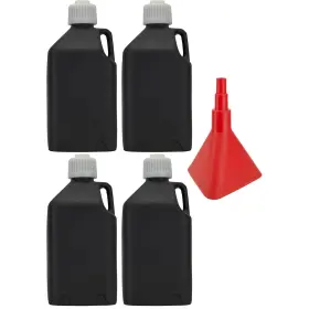 9100148 Speedway Motors Square 5 Gallon Utility Jug With Funnel