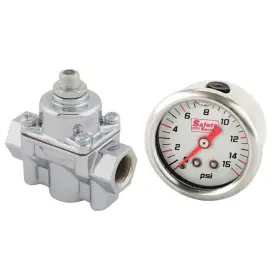 9101805 Speedway Motors Chrome Adjustable Fuel Pressure Regulator 4-9 Psi And Ss Gauge 9101805 Speedway Motors Chrome Adjustable Fuel Pressure Regulator 4-9 Psi And Ss Gauge