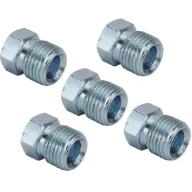 91031819 Speedway Motors Inverted Flare Thread Nuts For 1/4 Inch Tubing 7/16-24