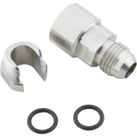 91044123 Speedway Motors Ls1/lt1 Efi Fuel Line Fitting -6 An Male To 3/8 Inch Female Ss