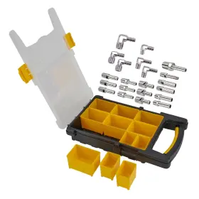 9108464 Speedway Motors Chrome Hose Barb To Pipe Thread Master Kit With Organizer Case
