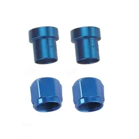 9108883 Speedway Motors Aluminum Tube Nut Sleeve And Coupler -6 An 3/8 Inch 2 Pair 9108883 Speedway Motors Aluminum Tube Nut Sleeve And Coupler -6 An 3/8 Inch 2 Pair