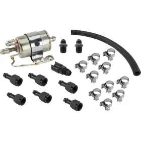 91604066 Speedway Motors Deluxe Gm Ls Swap Fuel Filter/regulator And Efi Hose Kit