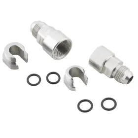 91604137 Speedway Motors Ls1/lt1 Efi Fuel Line Fitting 3/8 Inch And 5/16 To -6 An Stainless