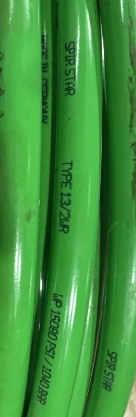 40-112-1212-300 Spir Star 40 X1/2 Inch Hose Type 13/2wr 15080 Psi Working Pressure