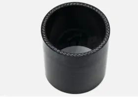 Spp-4025 Squirrelly Performance Parts Straight Silicone Coupler Hose Black 2.5 Inch 4 Long