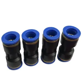 Steber Bpu10-p4 Quick Connect Fuel Line Connector For 10mm Od Nylon Tube And Gas Hose 4pack