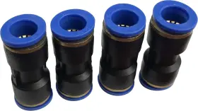 Bpu8-p4 Steber Fuel Line Quick Connector Hose Union For 5/16 Inch Od Nylon Tube Pack Of 4