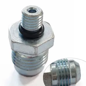 Successsss 550749609694 6 An X 5/16-24 O Ring Hydroboost Spittier Return Port Fitting Iron Auto