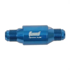 220194 Summit Racing 2 Two -2 Fuel Check Valve Blue Aluminum -10 An Male To