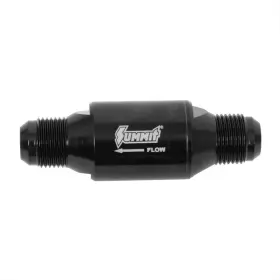 Summit Racing Sum-220194b 220194b Fuel Check Valve Black Aluminum -10 An Male To Each