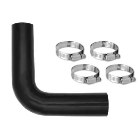 Syolnkeo 726323475034 1 3/8 Inch Fuel Filler Neck Hose With 4 Clamps 15 7/8 1.375 Id Black