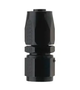 S1d-5090 System1 Designs -8an Black Anodized Swivel Straight Hose End Fitting Adapter