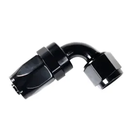 S1d-5110 System1 Designs -8an Black Anodized Swivel 90 Degree Hose End Fitting Adapter