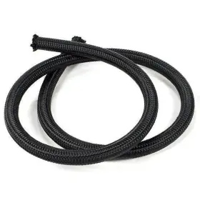 S1d-7655 System1 Designs -4an Lightweight Black Braided Racing Hose 1 Foot 7655