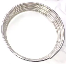 Bl0ss The Stop Shop 16 Ft Of 3/8 Inch Stainless Steel Fuel Line Tubing Coil Grade 304 M Bl0ss The Stop Shop 16 Ft Of 3/8 Inch Stainless Steel Fuel Line Tubing Coil Grade 304 M