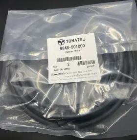 98ab-50-10-00 Tohatsu Rubber Hose 98ab-501000 Sold By The Foot 10mm Od 5mm Id