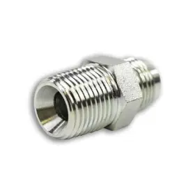 2404-08-08 Tompkins Hydraulic Fitting 08 Mj Mp 3/4 16 Male Jic X 1/2 14