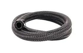 Ts-rh-nr6-10 Torque Solution Nylon Braided Rubber Hose -6an 10ft 0.34 Inch Id Ts-rh-nr6-10 Torque Solution Nylon Braided Rubber Hose -6an 10ft 0.34 Inch Id