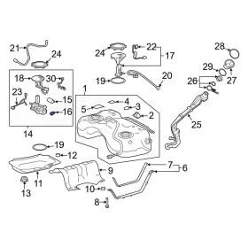 Toyota Oe 2307031030 Fuel Injection Pressure Regulator