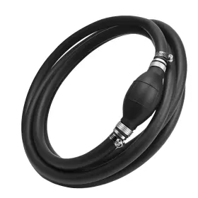 Treloxia Xj-427 5/16 Inch Id Marine Fuel Line Assembly With Primer Bulb 6 Ft Black